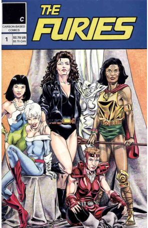 Furies (Carbon-Based) 1 published by Carbon-Based with cover art by Bill Knapp