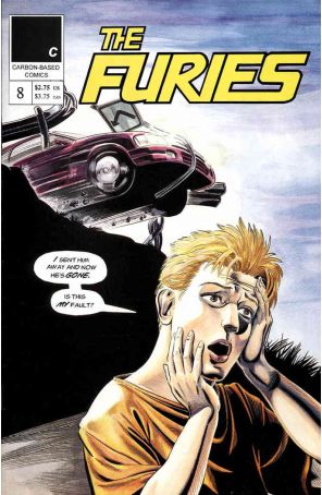 Furies (Carbon-Based) 8 published by Carbon-Based with cover art by Bill Knapp