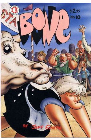 Bone 10 published by Cartoon Books with cover art by Jeff Smith