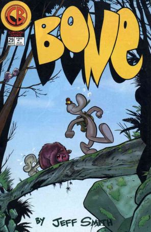 Bone 29 published by Cartoon Books