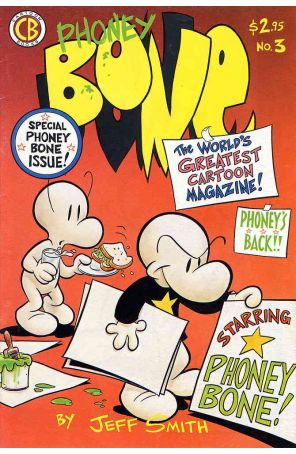 Bone 3 published by Cartoon Books