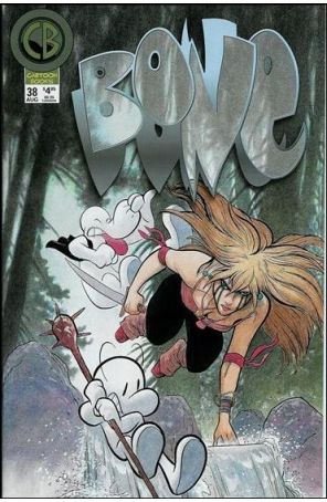 Bone 38B published by Cartoon Books with cover art by Charles Vess