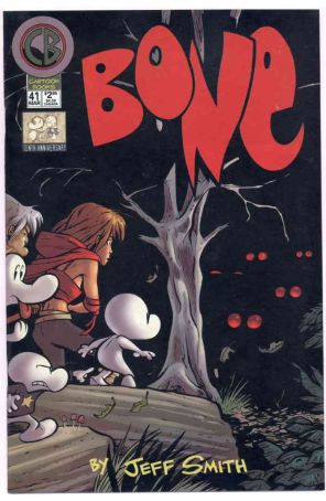 Bone 41 published by Cartoon Books with cover art by Jeff Smith