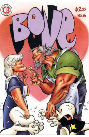 Bone 6 (3rd) published by Cartoon Books with cover art by Jeff Smith