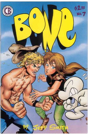 Bone 7 (3rd) published by Cartoon Books with cover art by Jeff Smith