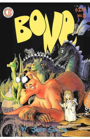 Bone 8 (3rd) published by Cartoon Books with cover art by Jeff Smith