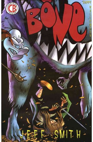 Bone Ashcan 1 published by Cartoon Books with cover art by Jeff Smith