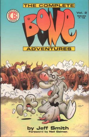 Bone TPB 2 published by Cartoon Books with cover art by Jeff Smith