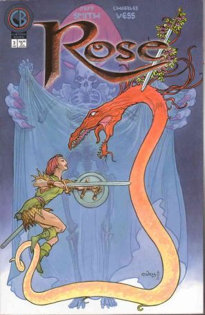 Rose (Cartoon Books) 3 published by Cartoon Books with cover art by Charles Vess