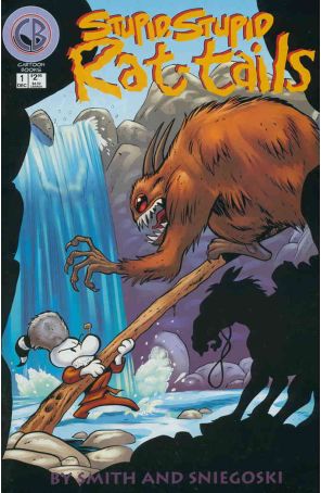 Stupid, Stupid Rat Tails 1 published by Cartoon Books with cover art by Jeff Smith