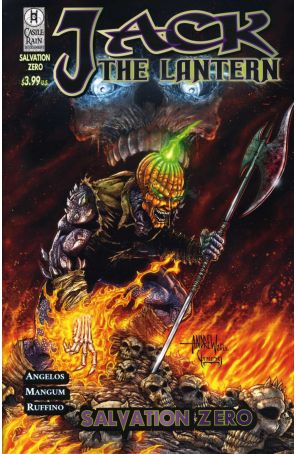 Jack The Lantern: Zero Salvation 0A published by Castle Rain with cover art by Andrew Mangum