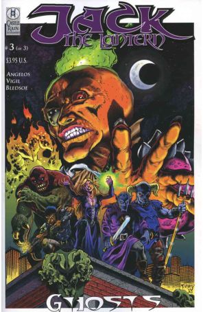 Jack the Lantern: Ghosts 3 published by Castle Rain with cover art by Tim Vigil