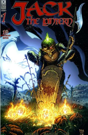 Jack the Lantern 0A published by Castle Rain with cover art by Tim Vigil