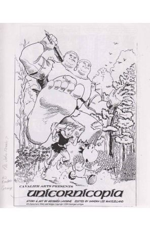 Unicornicopia Ashcan 1 published by Cavalier