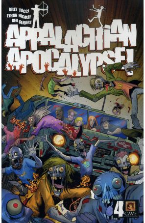 Appalachian Apocalypse 4 published by Cave with cover art by Ethan Nicolle