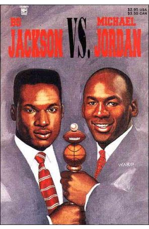 Bo Jackson vs. Michael Jordan 1 published by Celebrity