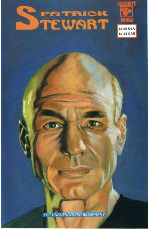 Patrick Stewart 1A published by Celebrity with cover art by Robert A. Herrera