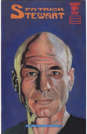 Patrick Stewart 1 published by Celebrity with cover art by Robert A. Herrera