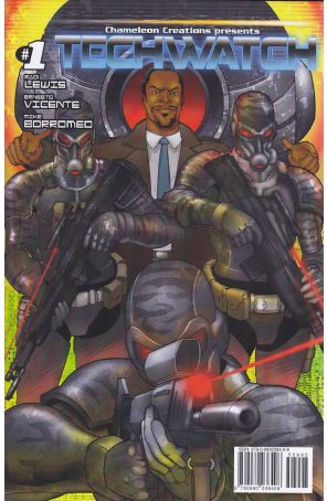 Tech Watch 1 published by Chameleon with cover art by Ernesto Vicente