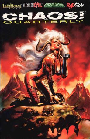Chaos! Quarterly 2 published by Chaos with cover art by Boris Vallejo