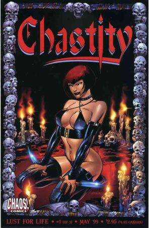 Chastity: Lust for Life 1 published by Chaos with cover art by Ed Benés