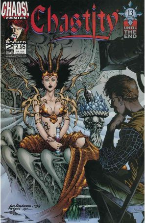 Chastity: Rocked 2 published by Chaos with cover art by Justiniano