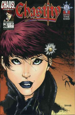 Chastity: Rocked 3 published by Chaos with cover art by Justiniano