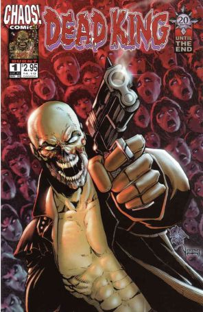 Dead King: Burnt 1A published by Chaos with cover art by Jim Balent