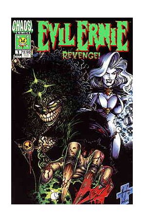 Evil Ernie: Revenge 1 published by Chaos with cover art by Steven Hughes
