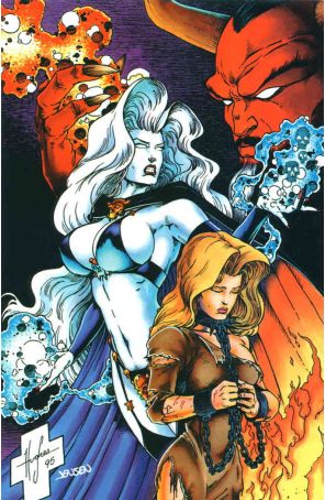 Lady Death III: The Odyssey Minus 1 published by Chaos