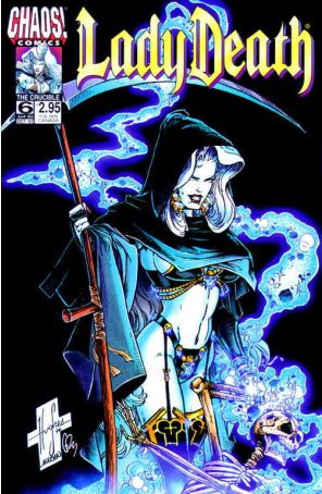 Lady Death IV: The Crucible 6 published by Chaos