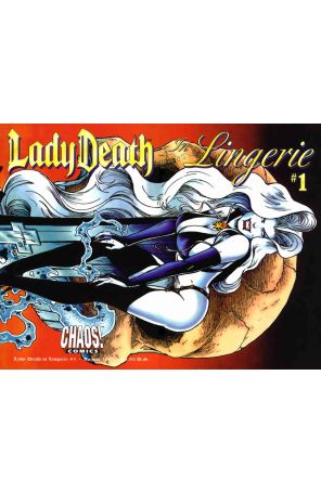 Lady Death in Lingerie 1 published by Chaos with cover art by Steven Hughes