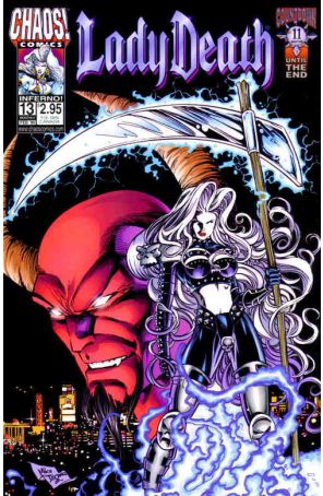 Lady Death 13 published by Chaos with cover art by Mike Deodato Jr.