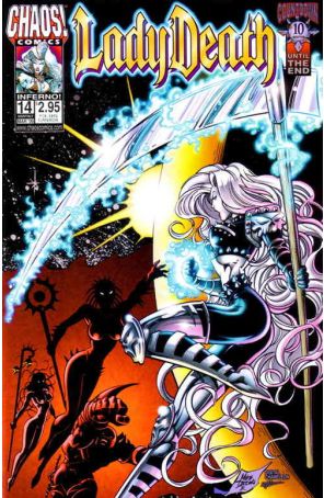 Lady Death 14 published by Chaos with cover art by Mike Deodato Jr.