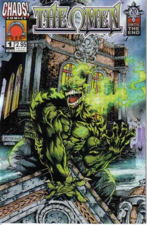 Omen (Chaos) 1D published by Chaos with cover art by Justiniano