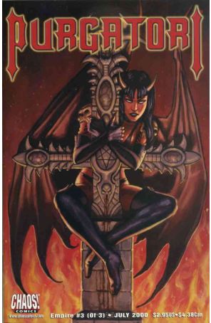 Purgatori: Empire 3 published by Chaos with cover art by Dorian Cleavenger