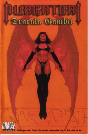 Purgatori: The Dracula Gambit 1 published by Chaos with cover art by Brom