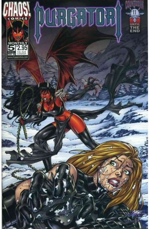 Purgatori 5 published by Chaos with cover art by Al Rio