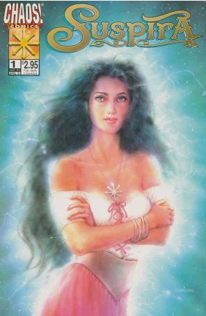 Suspira: The Great Working 1 published by Chaos with cover art by Michael Okamoto