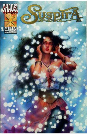 Suspira: The Great Working 4 published by Chaos with cover art by Michael Okamoto