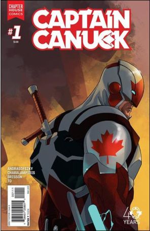 Captain Canuck (Chapter House) 1A published by Chapter House with cover art by Kalman Andrasofszky