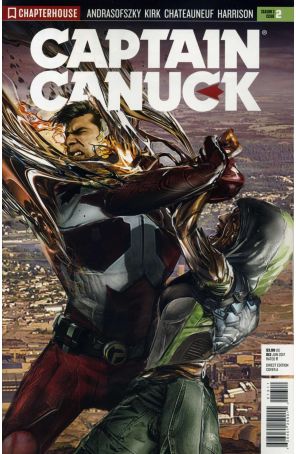 Captain Canuck (Chapter House) 13A published by Chapter House with cover art by John Gallagher