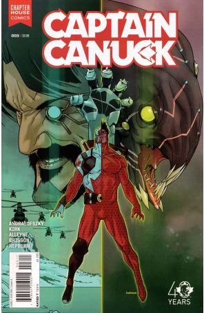 Captain Canuck (Chapter House) 3A published by Chapter House with cover art by Marcus To