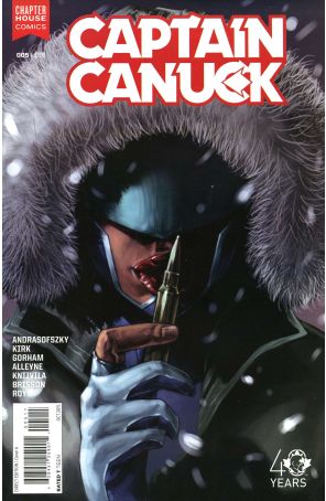 Captain Canuck (Chapter House) 5A published by Chapter House with cover art by Karl Kerschl