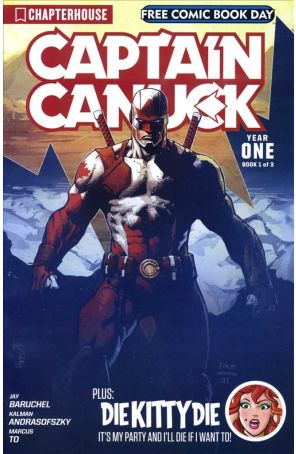 Captain Canuck Year One FCBD 1 published by Chapter House with cover art by David Finch