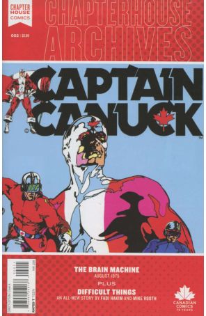 Chapterhouse Archives: Captain Canuck 2 published by Chapter House with cover art by Joe Constantini