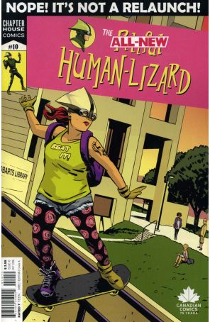 The Pitiful Human-Lizard 10A published by Chapter House with cover art by Jason Loo