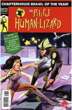 The Pitiful Human-Lizard 8A published by Chapter House with cover art by Jason Loo