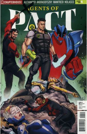 Agents of P.A.C.T. 4A published by Chapterhouse with cover art by Bella Rachlin