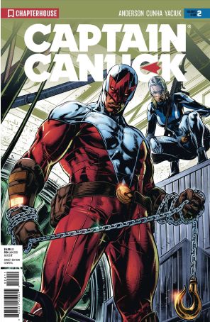 Captain Canuck Season 5 2 (2nd) published by Chapterhouse with cover art by Ho Che Anderson
